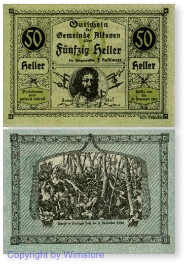 sn100199 Alkoven, G0018IIc, 50 Heller; 1