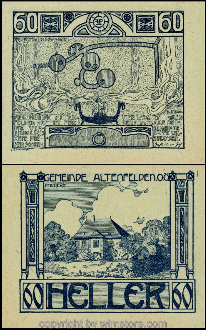 Altenfelden, G0027b, 60 Heller; 1-