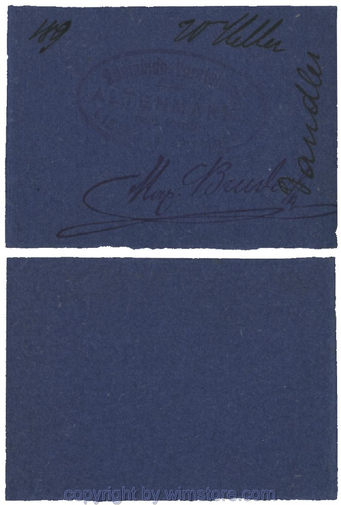 sn100477 Altenmarkt, G0028Id32, 20 Heller, auf Packpapier 2; Erhaltung siehe Bild