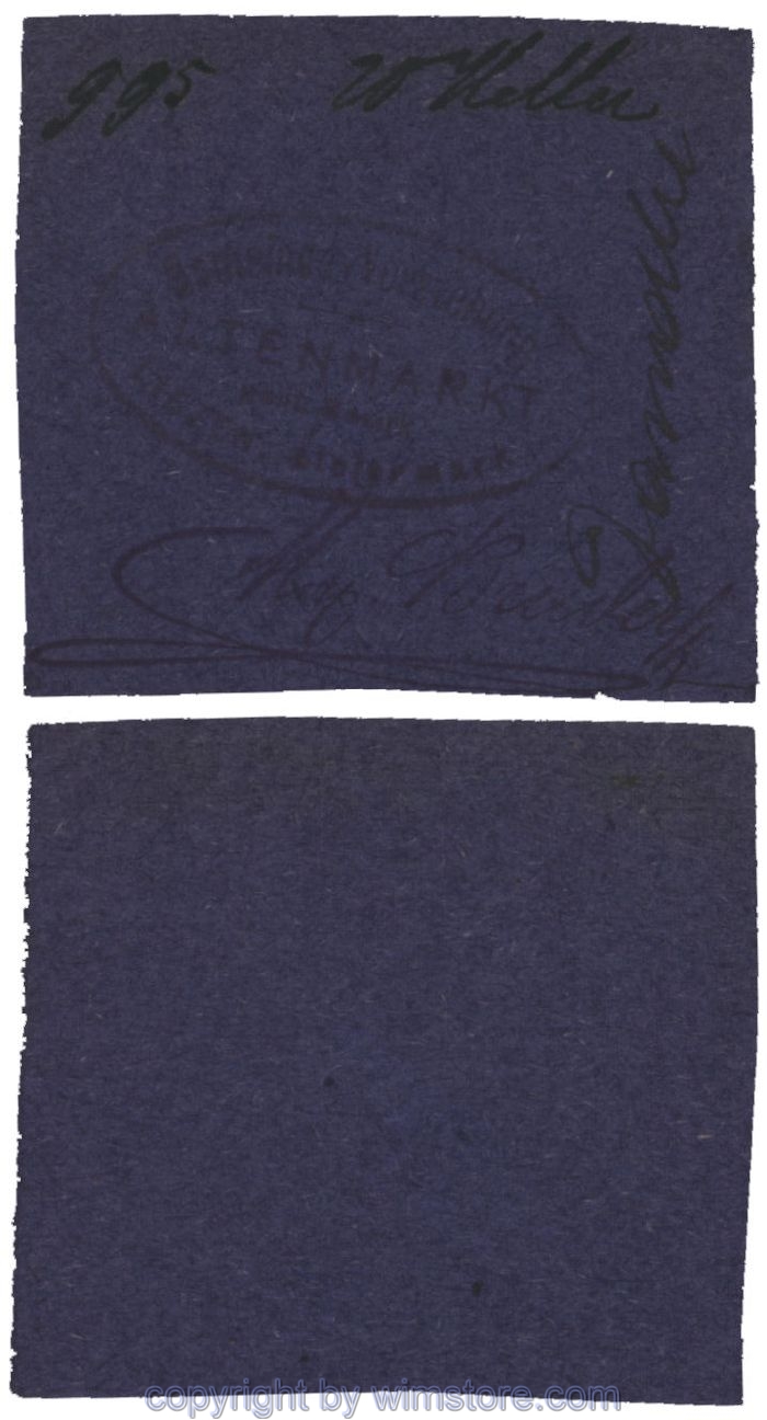 sn100500 Altenmarkt, G0028Id32, 20 Heller, auf Packpapier 4; Erhaltung siehe Bild