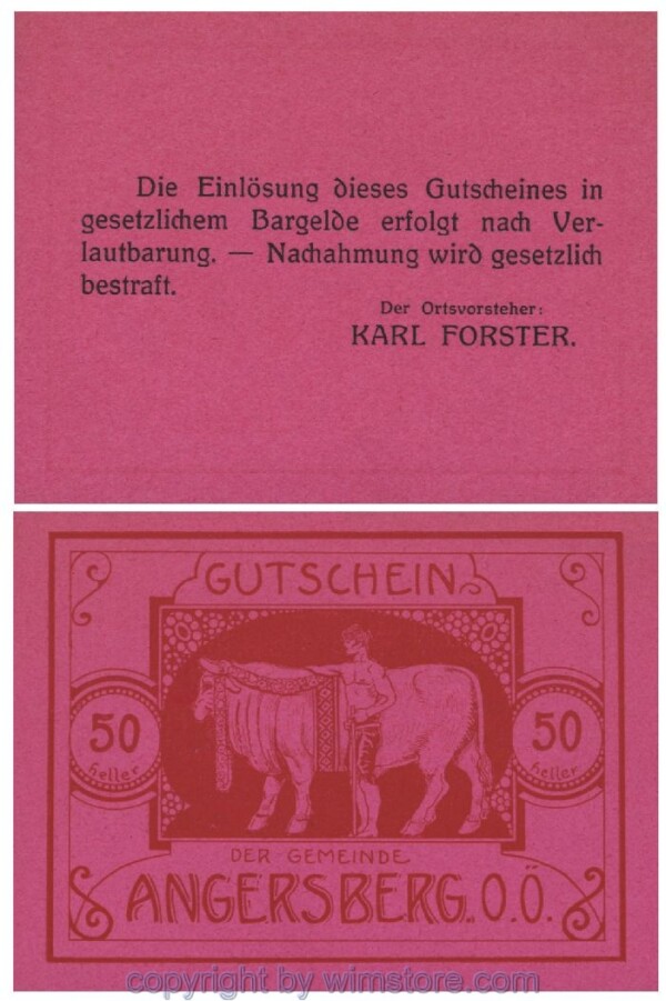 Angersberg, G0042Ib, 50 Heller; 1