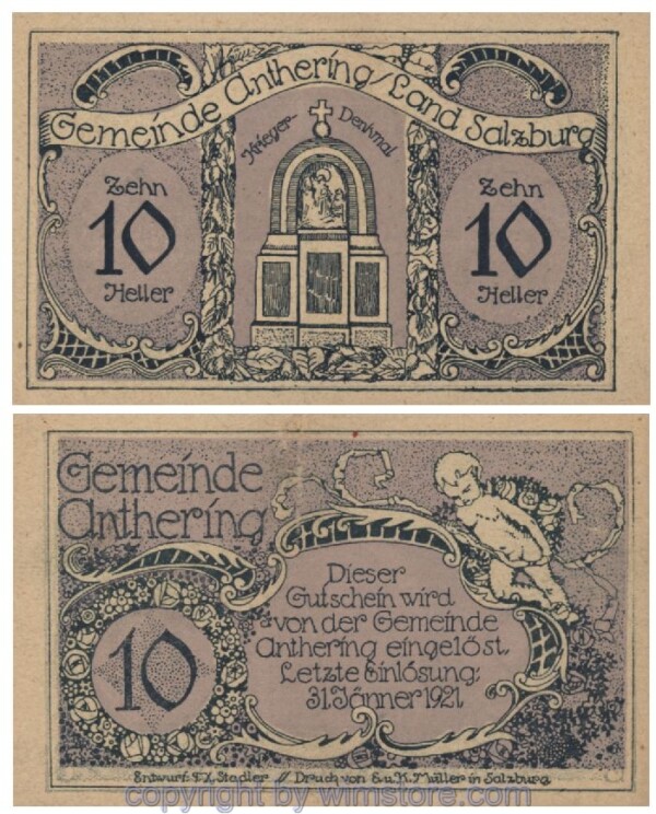 sn100809 Anthering, G0046d, 10 Heller; 1-