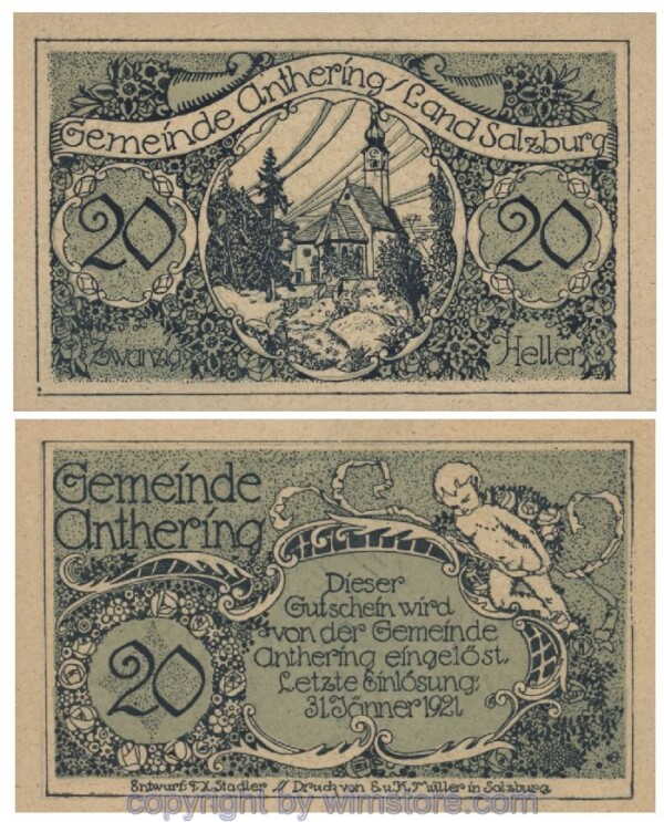 Anthering, G0046d, 20 Heller; 1
