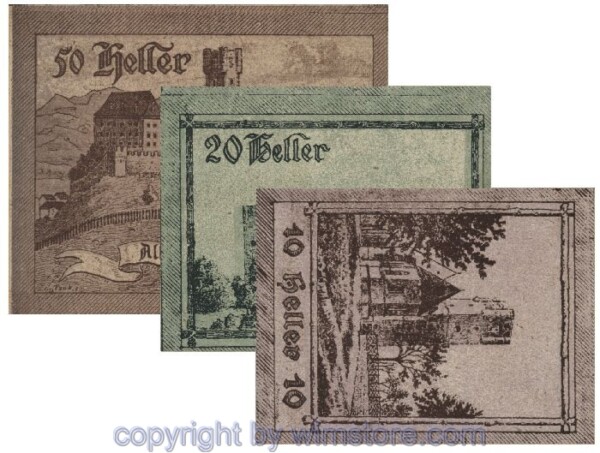 Arbing, G0049b, Serie 10, 20, 50 Heller; 1