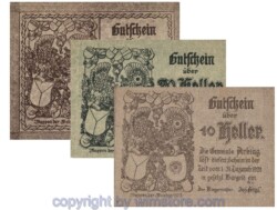 Arbing, G0049b, Serie 10, 20, 50 Heller; 1-