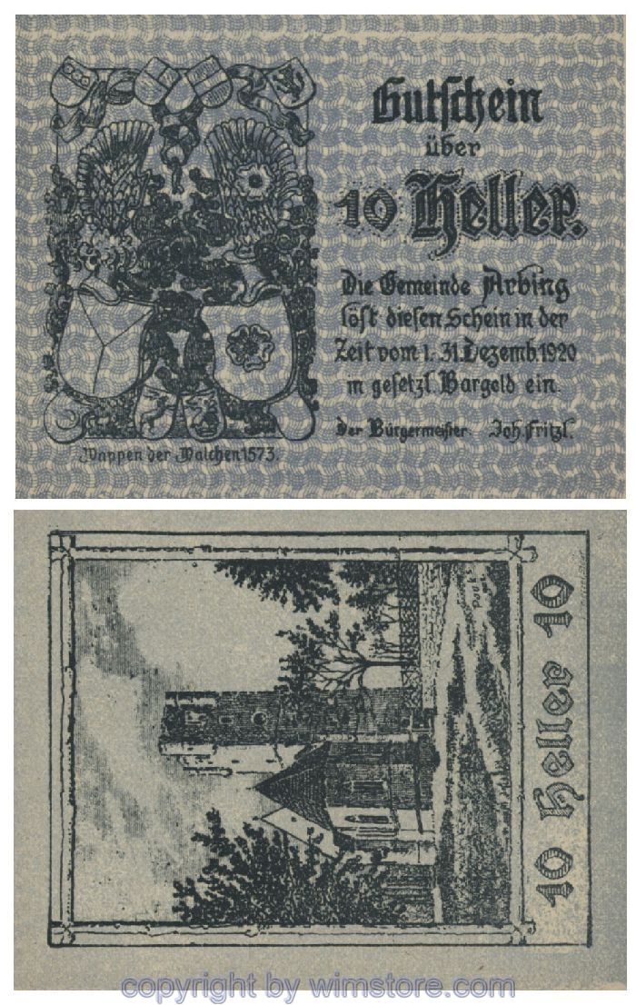 Arbing, G0049c, 10 Heller; 1