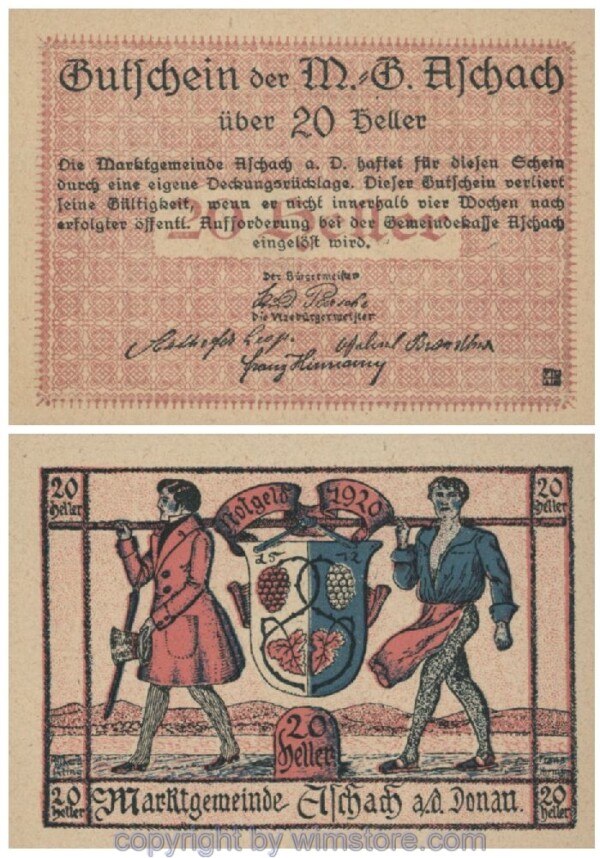 Aschach a.d. Donau, G0053IIb, 20 Heller, 02; 1