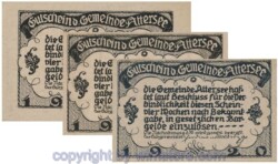 sn101173 Attersee, G0060a, Serie 10, 20, 50 Heller; 1-