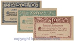 Aurach, G0068b, Serie 10, 20, 50 Heller; -1,