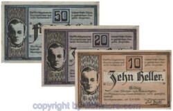 Aurolzmünster, G0069b, Serie 10, 20, 50 Heller; 1-
