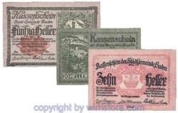 Baden, G0074Ia, Serie 10, 20, 50 Heller; 1