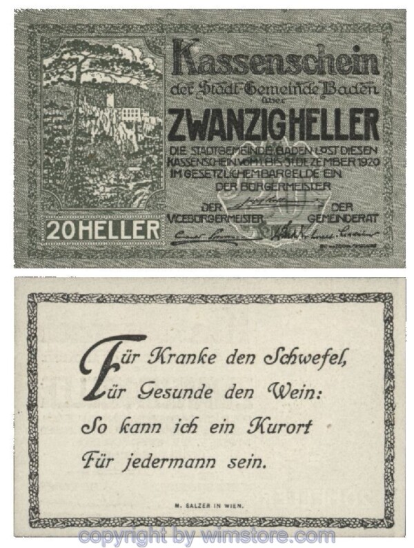 Baden, G0074Ia, 20 Heller; 1
