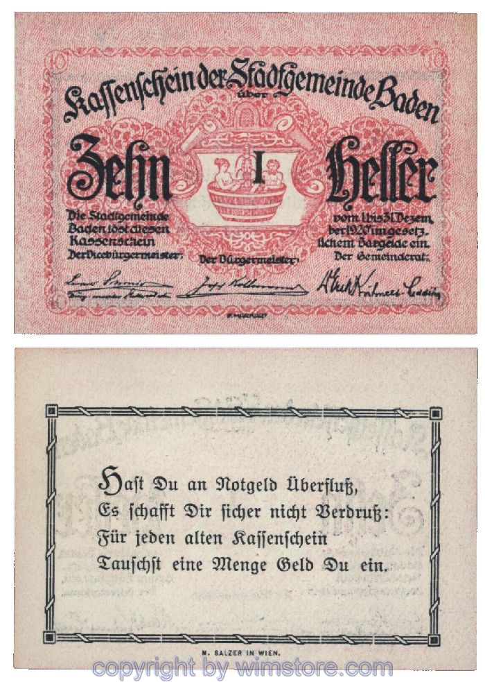 Baden, G0074IId, 10 Heller, L?; 1