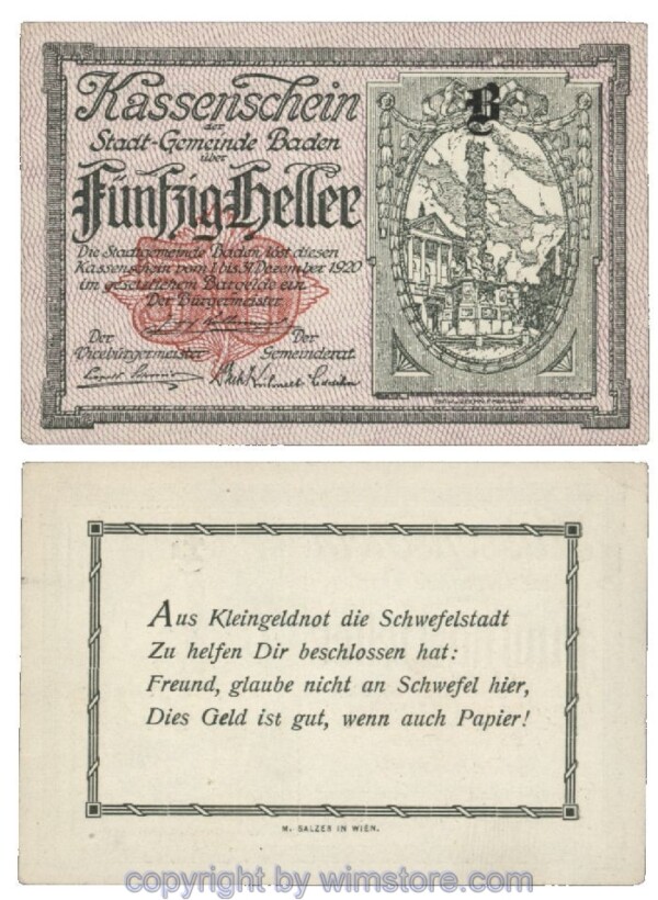 Baden, G0074IId, 50 Heller, B; 1-