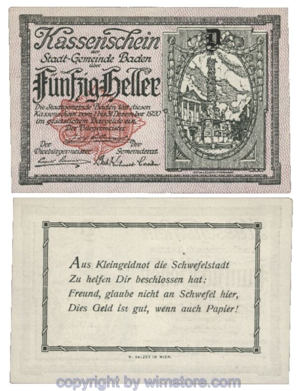 Baden, G0074IId, 50 Heller, D; 1