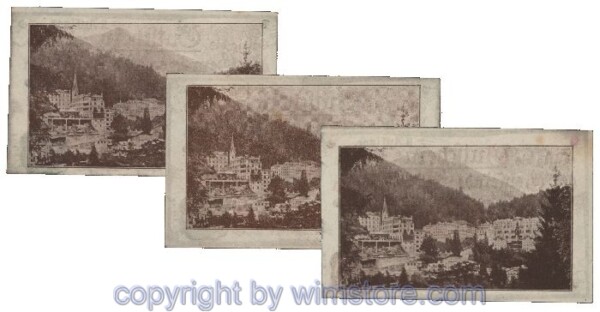 Bad Gastein, G0075IIa, Serie 10, 30, 60 Heller; 1-