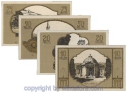 Bad Hall, G0076Ia, Serie 10, 20, 50, 75 Heller; 1
