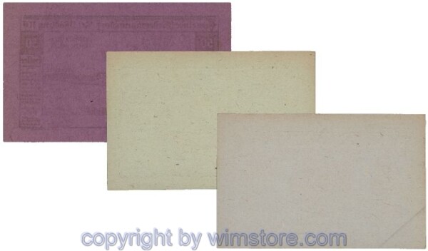 Biedermannsdorf, G0087a, Serie 10, 20, 50 Heller; 1-