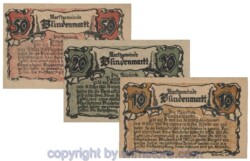 Blindenmarkt, G0093IIa, Serie 10, 20, 50 Heller; 1