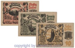 Blindenmarkt, G0093IIa, Serie 10, 20, 50 Heller; 1-