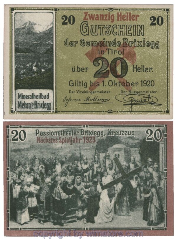 Brixlegg, G0104c, 20 Heller; 1-