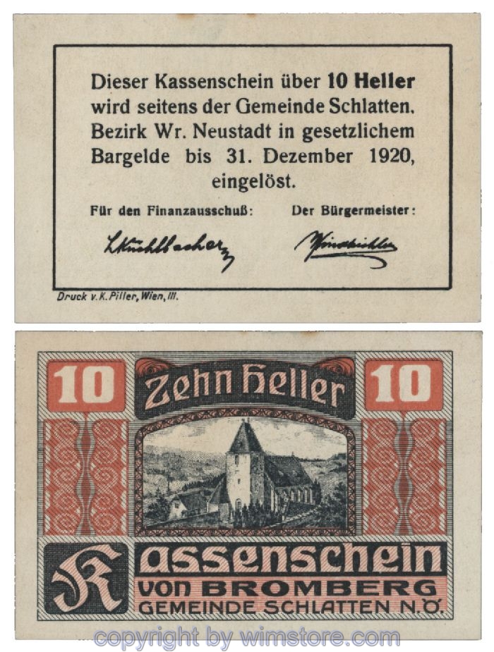 Bromberg, G0105a, 10 Heller; 1-
