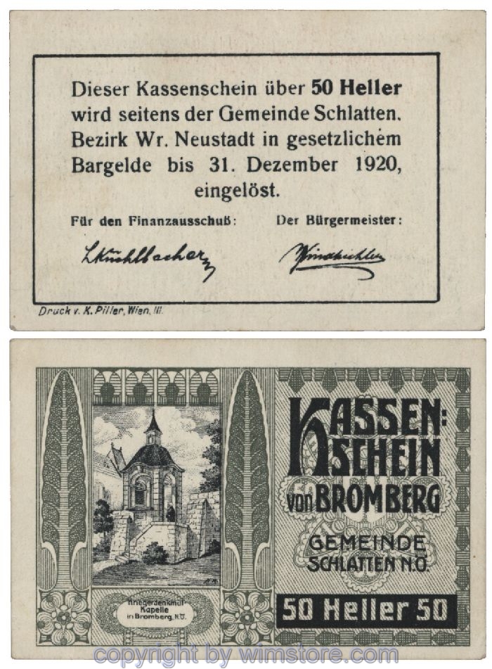 Bromberg, G0105c, 50 Heller; 1