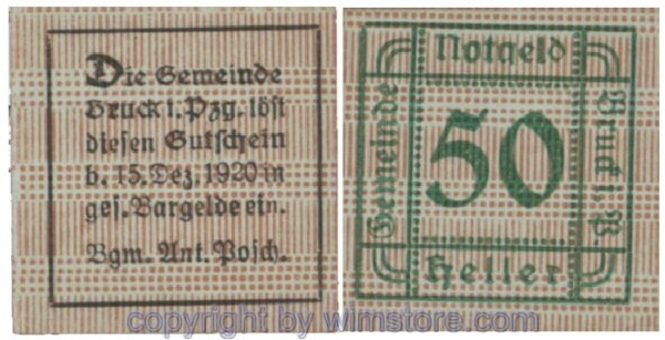 Bruck im Pinzgau, G0107Ic, 50 Heller; 1
