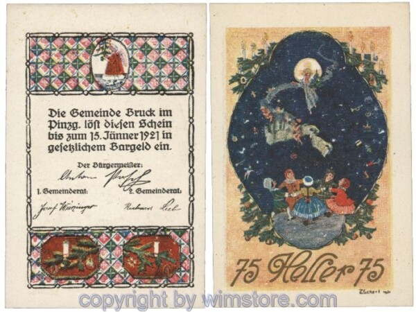 Bruck im Pinzgau, G0107IIIb, 75 Heller; 1