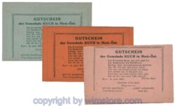Buch, G0113a, Serie 20, 30, 50 Heller; 1-
