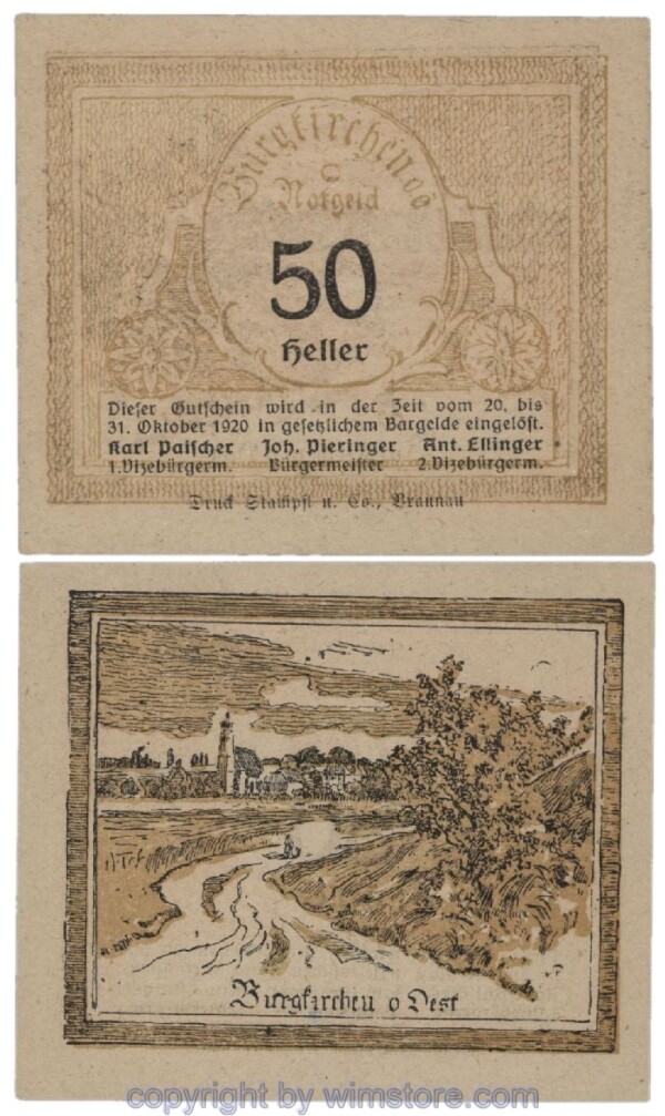 Burgkirchen, G0115a, 50 Heller; 1