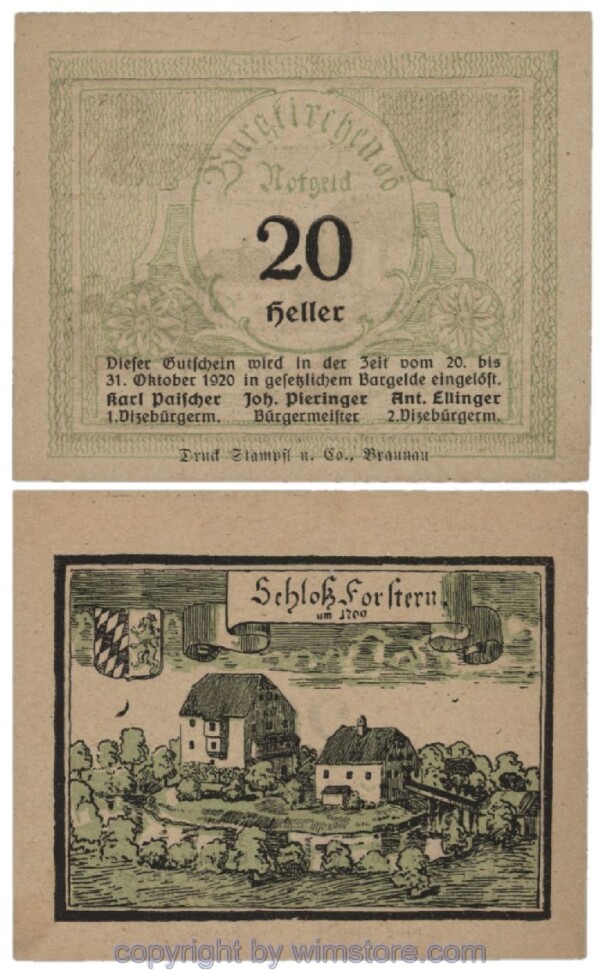 Burgkirchen, G0115b, 20 Heller; 1