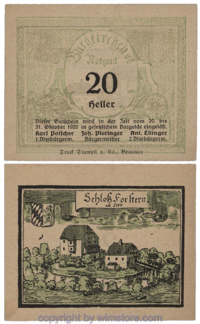 Burgkirchen, G0115b, 20 Heller; 1