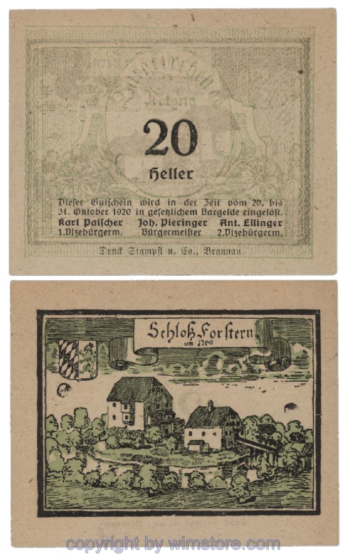 Burgkirchen, G0115b, 20 Heller; 1-