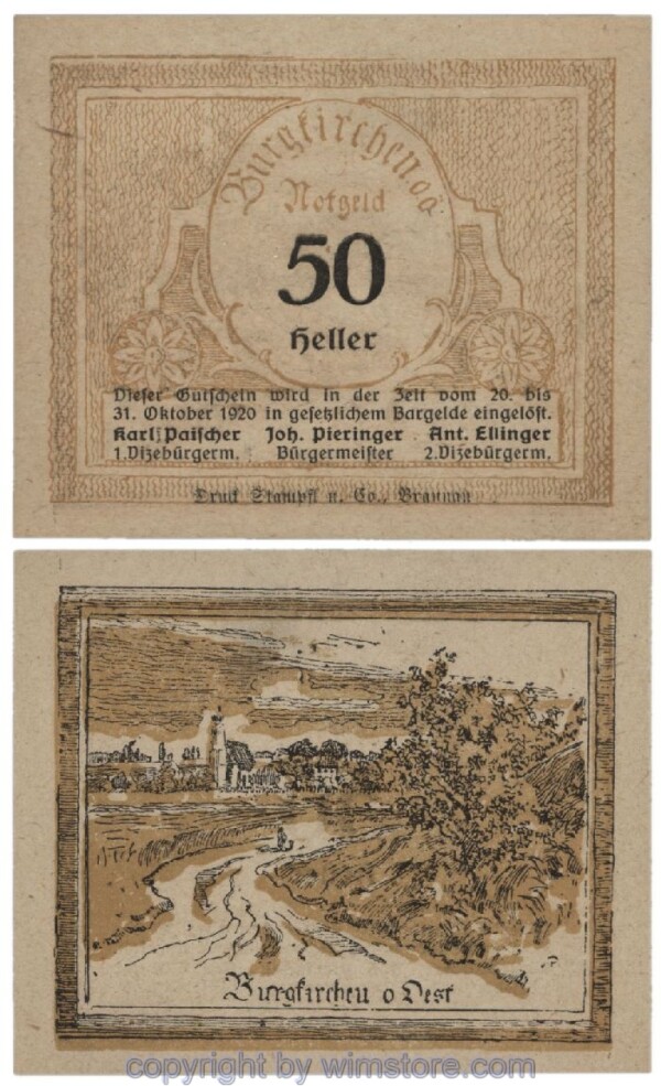 Burgkirchen, G0115b, 50 Heller; 1