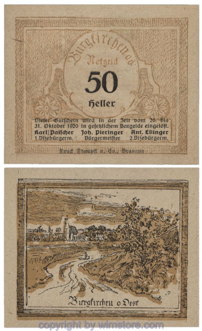 Burgkirchen, G0115b, 50 Heller; 1