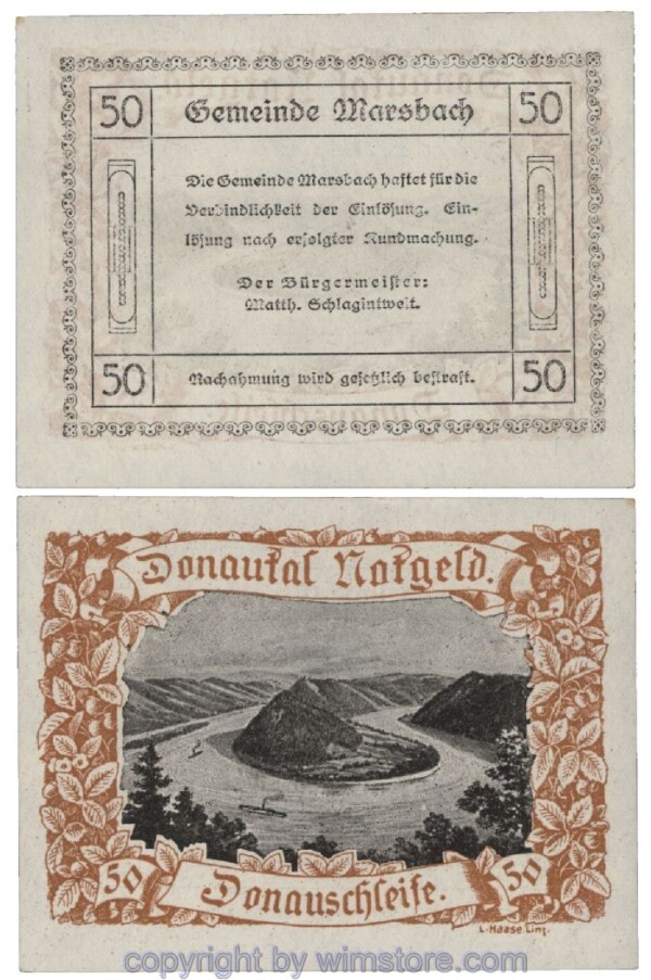 Donautal, G0127a002, 50 Heller; 1