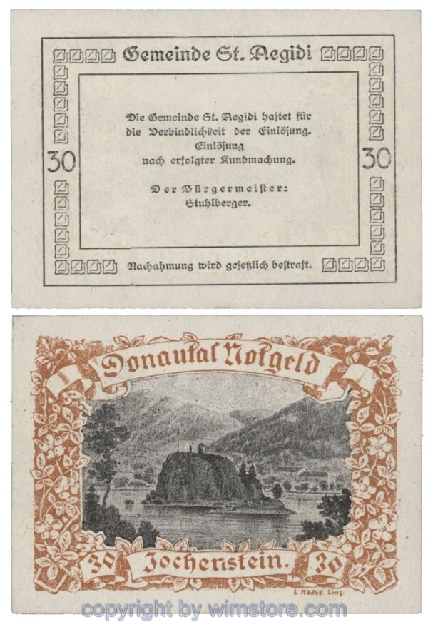 Donautal, G0127a006, 30 Heller; 1
