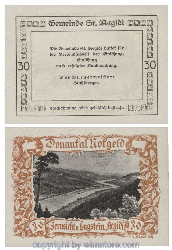Donautal, G0127a008, 30 Heller; 1