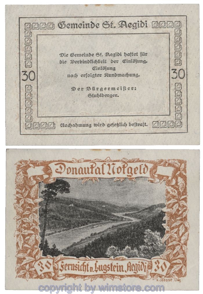 Donautal, G0127a008, 30 Heller; 1-