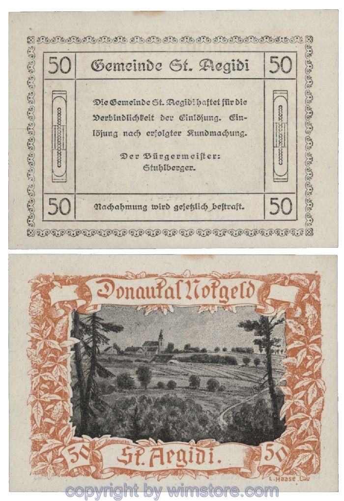 Donautal, G0127a011, 50 Heller; 1-