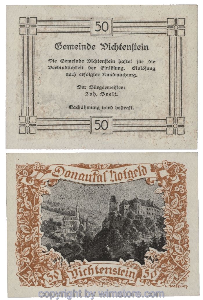 Donautal, G0127a016, 50 Heller; 1
