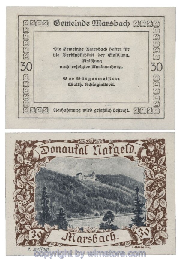 Donautal, G0127b017, 30 Heller; 1