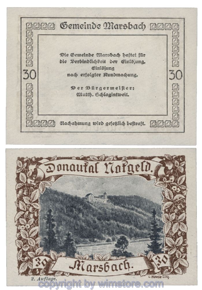 Donautal, G0127b017, 30 Heller; 1