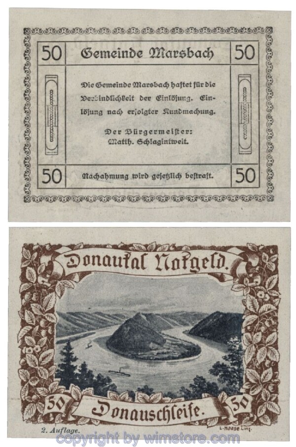 Donautal, G0127b018, 50 Heller; 1