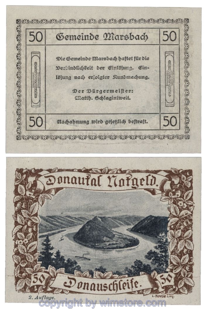 Donautal, G0127b018, 50 Heller; 1