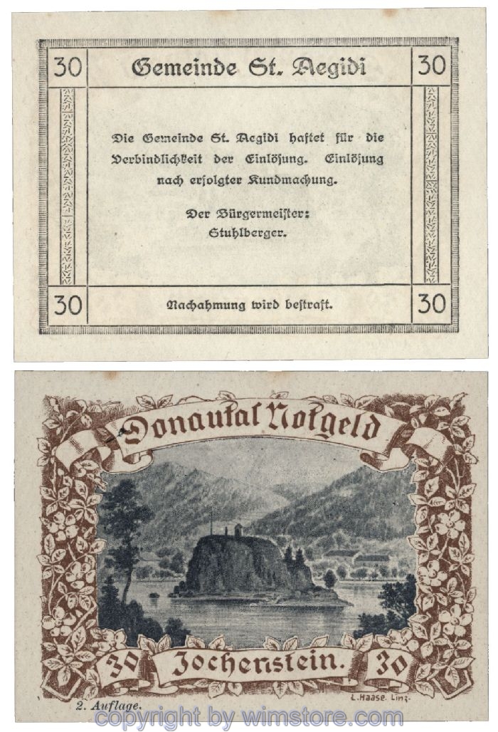 Donautal, G0127b021, 30 Heller; 1-