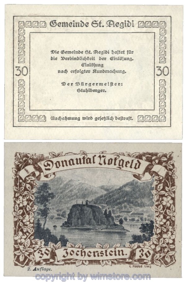 Donautal, G0127b022, 30 Heller; 1