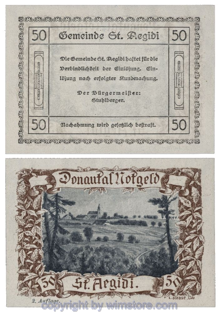 Donautal, G0127b027, 50 Heller; 1