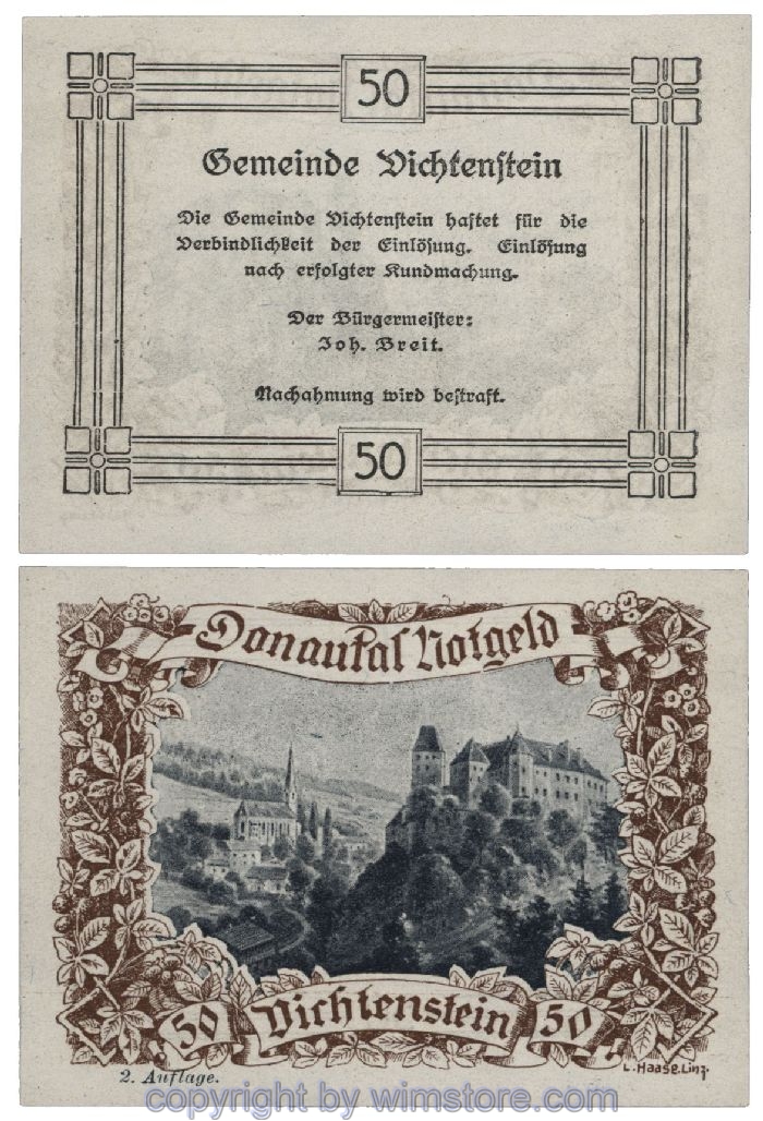 Donautal, G0127b032, 50 Heller; 1